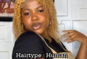Curly fringe 100% human hair