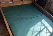 Bed and frame